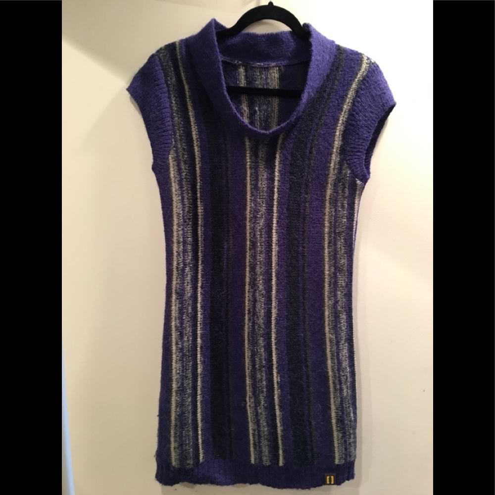 Designer Sample Striped Knit Tunic S/M